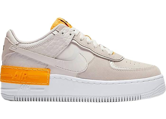 Nike Air Force 1 Shadow Vast Grey Laser Orange