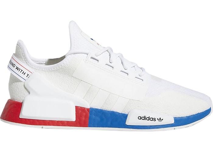 Adidas NMD R1 V2 White Red Blue