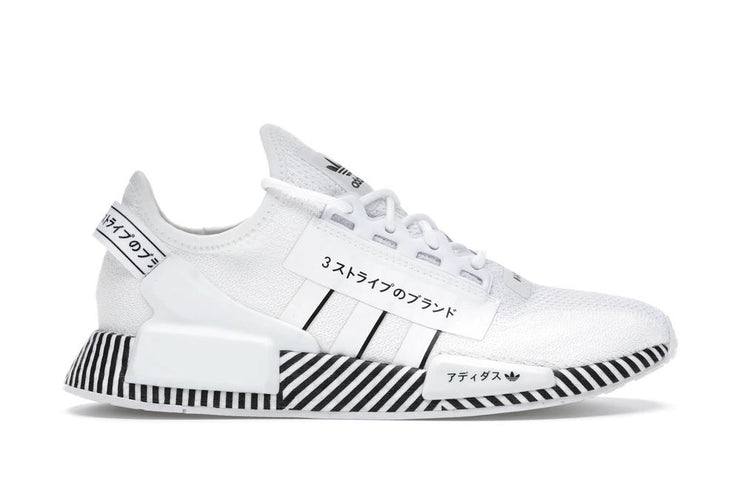 Adidas NMD R1 V2 Dazzle Camo White