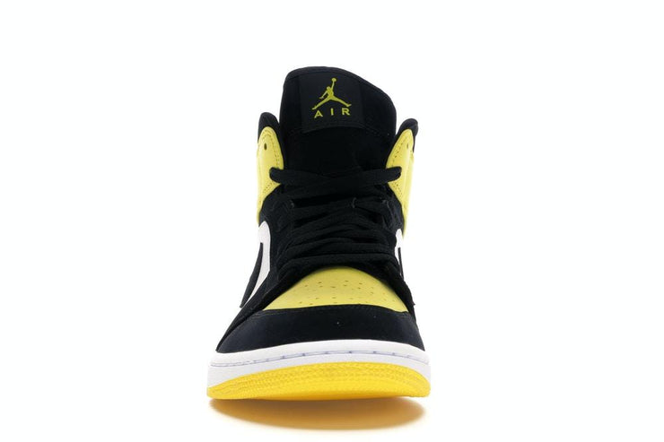 Air Jordan 1 Mid Yellow Toe Black