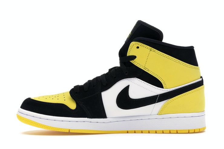 Air Jordan 1 Mid Yellow Toe Black