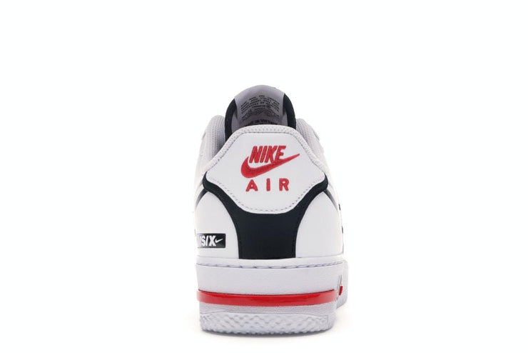 Nike Air Force 1 React White Black Red